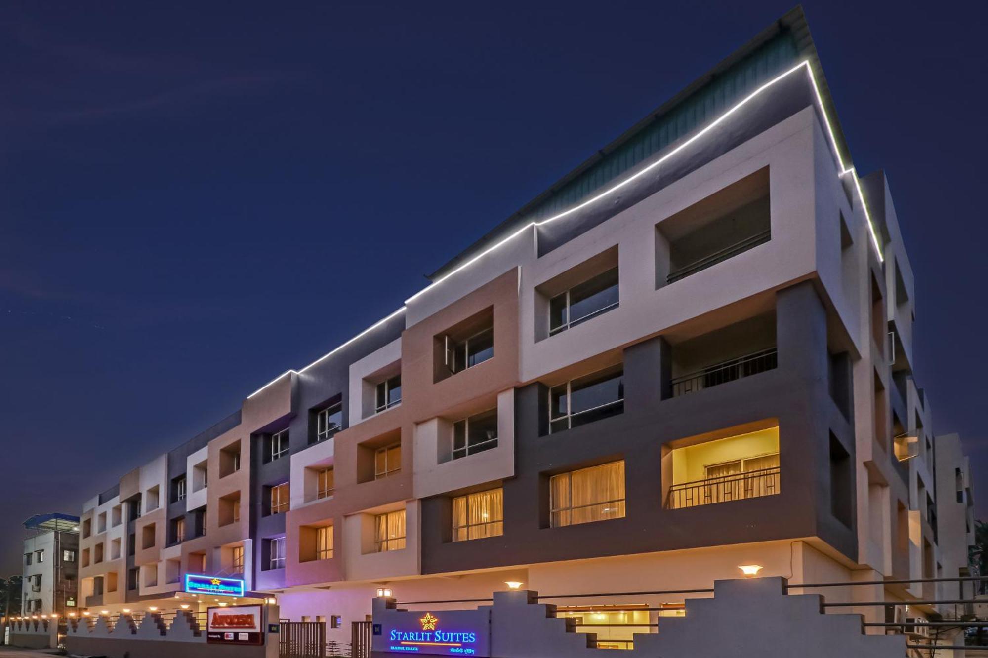 Starlit Suites Newtown كولكاتا المظهر الخارجي الصورة